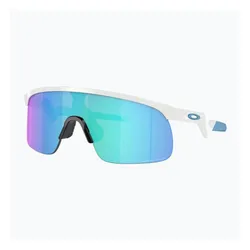 Okulary przeciwsłoneczne dziecięce Oakley Resistor polished white/prizm sapphire