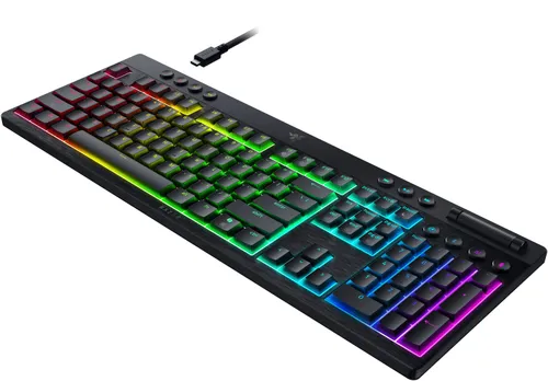 Klawiatura RAZER BlackWidow V4 Low-profile HyperSpeed Yellow Switch