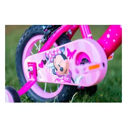 Rower dziecięcy HUFFY Disney Myszka Minnie 12 cali dla dziewczynki Różowy
