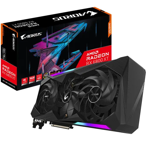 Karta graficzna Gigabyte AORUS Radeon RX 6800 XT MASTER 16GB GDDR6 256bit