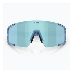 Okulary przeciwsłoneczne Bliz P003 transparent blue/smoke ice blue multi