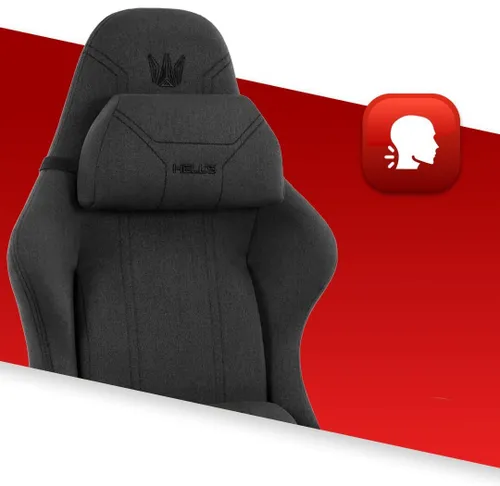 Fotel HELL'S CHAIR HC-1014 Czarny