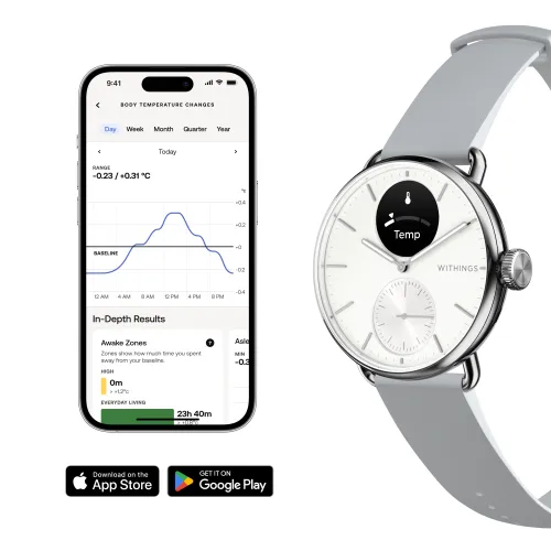 Smartwatch Withings ScanWatch 2 38mm серый