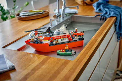 LEGO 60504 City Łódź ratunkowa i helikopter straży przybrzeżnej
