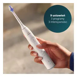 Szczoteczka soniczna PHILIPS Sonicare 6500 HX7410/02 Biały
