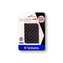 Dysk Verbatim Store 'n' Go Mini 512GB USB 3.2 Czarny