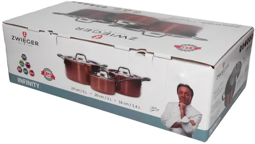 Zestaw garnków ZWIEGER Infinity (6 elementów)