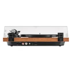 Gramofon JVC AL-E534M Drewno, Manualny, Napęd paskowy, Prędkość odtw. 33 1/3,45 obr./min