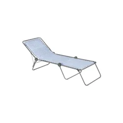Długi leżak Lafuma Quilted Siesta L Polycotton- blue / titanium