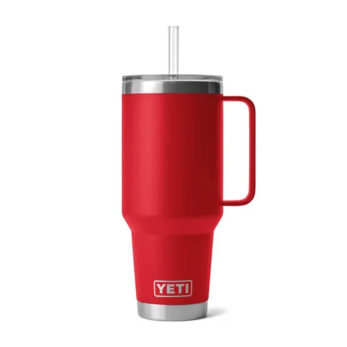 Kubek termiczny YETI Rambler Straw 1200 ml rescue red