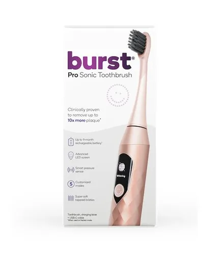 Szczoteczka soniczna BURST Pro Różowy
