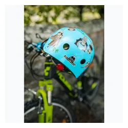 Kask rowerowy dziecięcy Hornit Sloth blue/brown