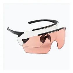 Okulary przeciwsłoneczne Smith Ruckus PivLock black/photochromic clear to grey/contrast rose