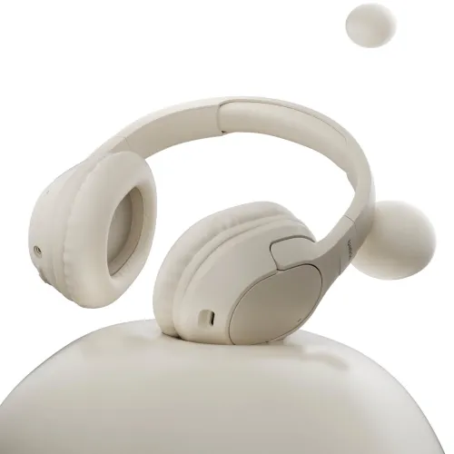 Słuchawki bezprzewodowe Belkin SoundForm Surround Nauszne Bluetooth 5.4 Piaskowy
