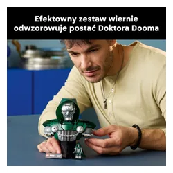 LEGO 76345 Super Heroes Popiersie Doktora Dooma