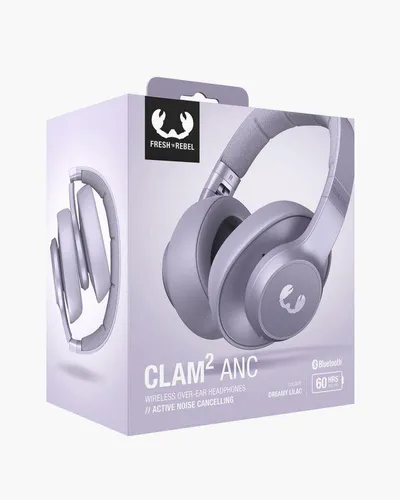 Беспроводные наушники Fresh ' N Rebel Clam 2 ANC Over Ear Dreamy lilac