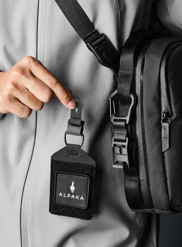 Mocowanie z naszywką Alpaka HUB Patch Panel & Morale Patch - black