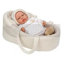 Lalka hiszpańska bobas płacze, mówi 40cm