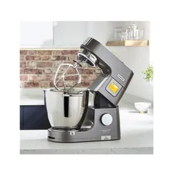 Планетарный робот Kenwood Titanium Chef Patissier XL KWL90.124SI, 1400 Вт, насадка для нарезки кубиками, кувшин-блендер