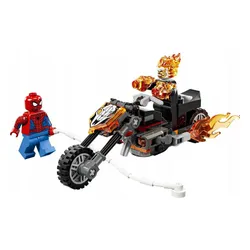 KLOCKI LEGO MARVEL 76335 Spider-Man kontra Ghost Rider na motocyklu