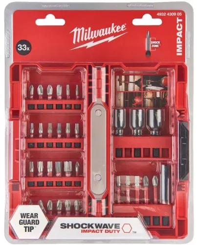 Milwaukee Shockwave Impact Duty Bit Seti (33 adet)