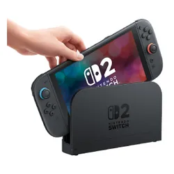 Konsola NINTENDO Switch 2 V2 z wymienną baterią Czarny