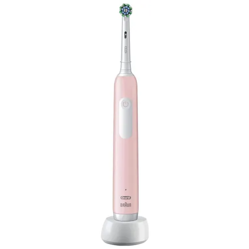 Электрическая зубная щетка Oral-B Pro 1 Pink Cross Action Pink