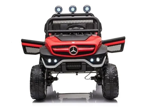 Auto Na Akumulator Mercedes Unimog S 4X4 Pilot Koła Eva Światła LED MP3 Radio