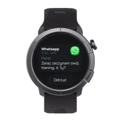 Smartwatch STELIO Activ Pro AI GPS 46mm Tytan Czarny