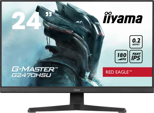 Monitor iiyama G-Master Red Eagle GB2470HSU-B6 23,8" Full HD Fast IPS 180Hz 0,2ms MPRT Gamingowy