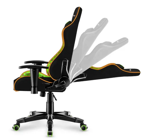 Fotel HUZARO Ranger 6.0 Pixel Mesh Czarno-zielony