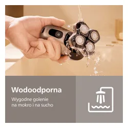 Golarka do głowy PHILIPS Head Pro Seria 9000 HS9980/16 Na mokro i sucho