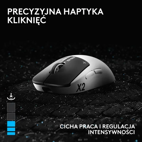 Myszka gamingowa Logitech G Pro X2 Superstrike Biały