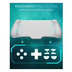 Kontroler FUNLAB Luminpad Gripcon Switch Zonai White do Nintendo Switch