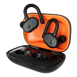 Słuchawki dokanałowe SKULLCANDY Push Active Czarno-pomarańczowy
