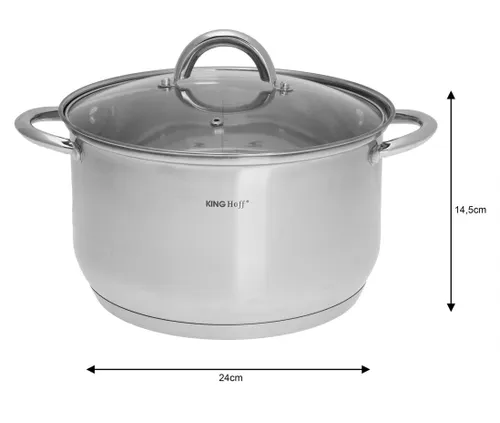 Zestaw garnków KINGHOFF KH-4447 (6 elementów)