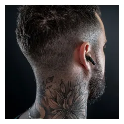 Słuchawki bezprzewodowe 3mk HARDY LifePods Pro ANC Dokanałowe Bluetooth 5.3 Czarny