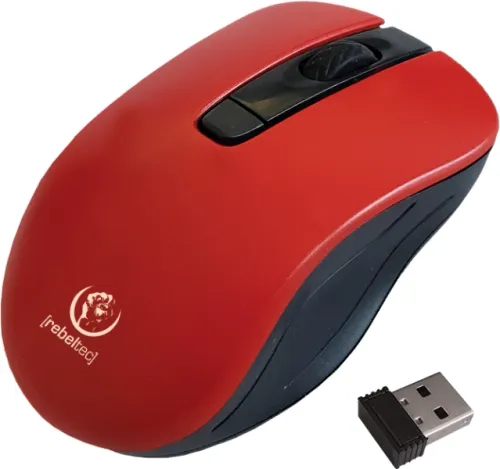 Myszka Rebeltec STAR Red Czerwony