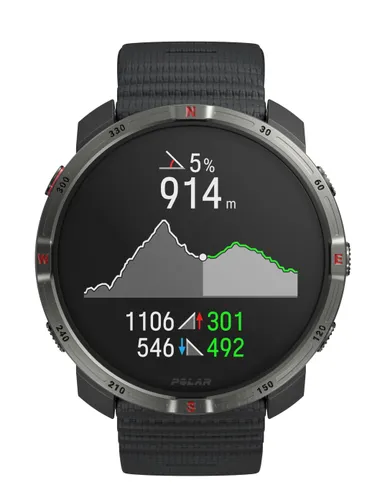 Zegarek sportowy POLAR Grit X2 S/L Czarny