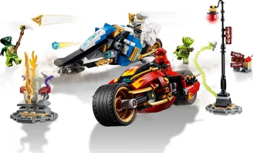 Конструктор Lego Ninjago мотоцикл Кайя и скутер Зейна (70667)