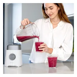 Blender kielichowy CECOTEC Power White Titanium 1300 MAX B Biały