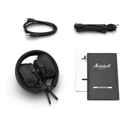 Słuchawki bezprzewodowe Marshall Major IV Bluetooth Nauszne Bluetooth 5.0 Czarny