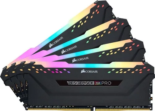 Pamięć Corsair Vengeance RGB PRO, DDR4, 32 GB, 3600MHz, CL16 (CMW32GX4M4D3600C16)