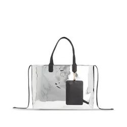 Сумка Tommy Hilfiger Iconic Tommy Tote Metal AW0AW15202 Metallic Silver 0io