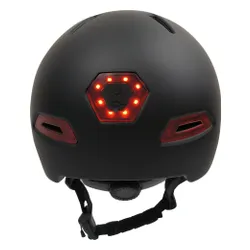 Kask XRIDER XRIH008M Inteligentny Czarny Miejski z lampką i kierunkowskazami (rozmiar M)