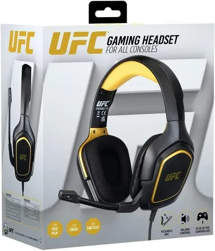 Проводные наушники с микрофоном Konix UFC Gaming Headset