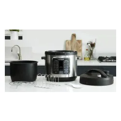 Multicooker Crockpot Turbo Express CSC062X 1400W 5,6l Wkład do gotowania sous vide Ruszt do gotowania na parze