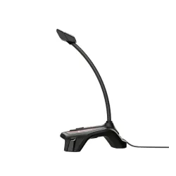 Mikrofon Trust GXT 215 Zabi LED Illuminated USB 23800 Przewodowy Pojemnościowy Czarny
