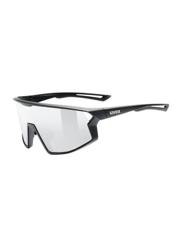 Okulary rowerowe Uvex Skyryse - black matt/silver