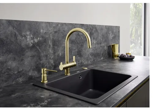 Bateria BLANCO Trima Satin 526695 Złoty